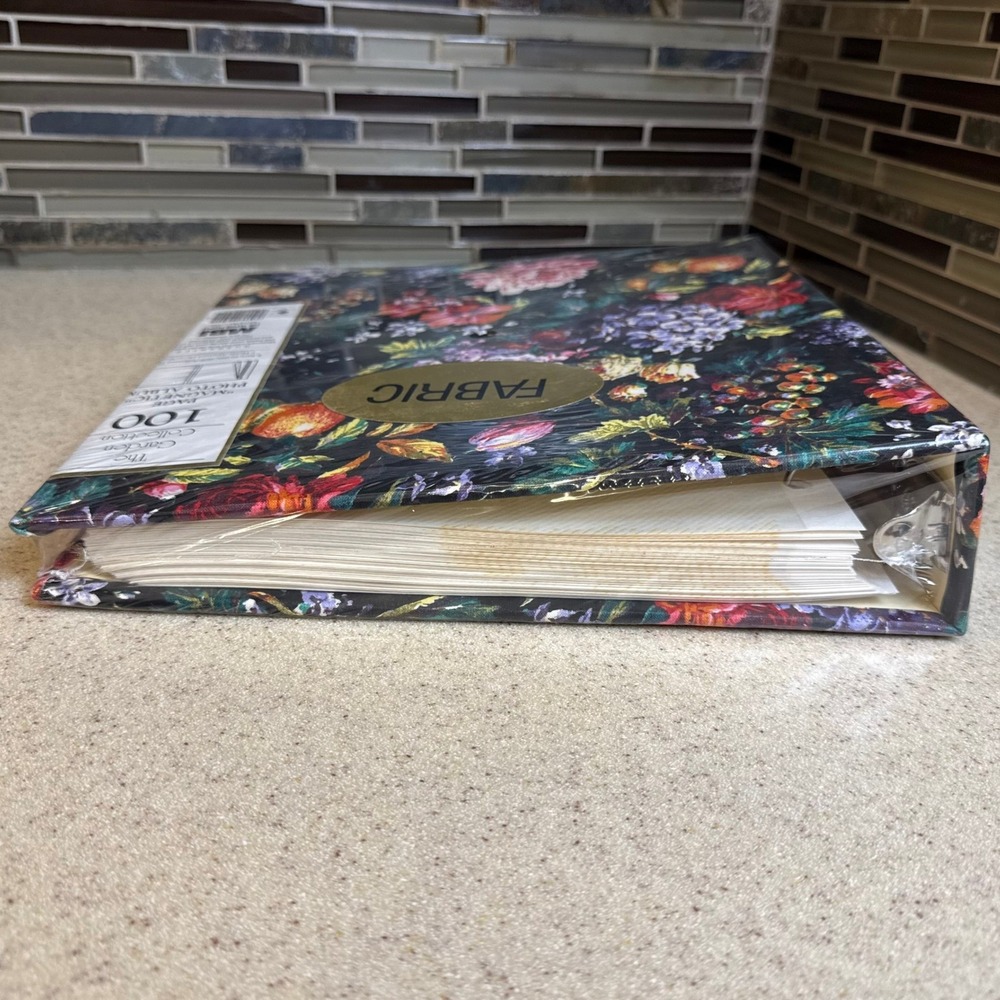 NEW Vintage MBI Garden Collection 100 pg Magnetic Photo Album Floral Cover 42500 - Picture 6 of 12
